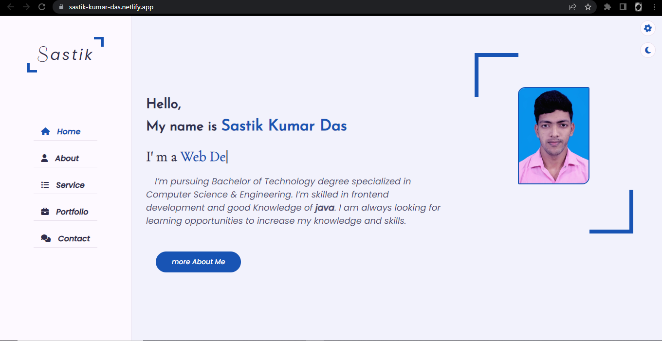 Project: Portfolio Website